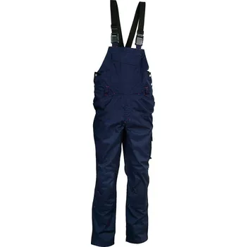 montérky Pracovní kalhoty s laclem COFRA MOMBASA Barva: Tmavě modrá, Velikost: 3XL