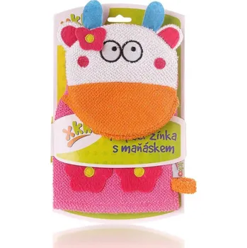 vodní stůl Kikko Koupací maňásci (100 % bavlna) Kráva