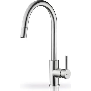 Vodovodní baterie dřezová baterie Pyramis VERISMO nerez