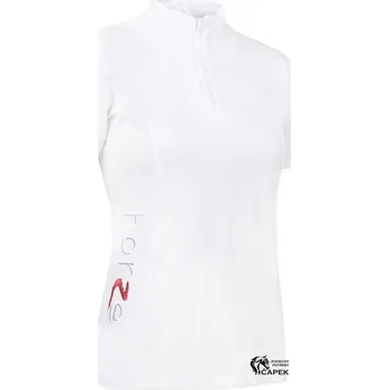 Závodní triko Horze -TECHNICAL- - Bílá - XL
