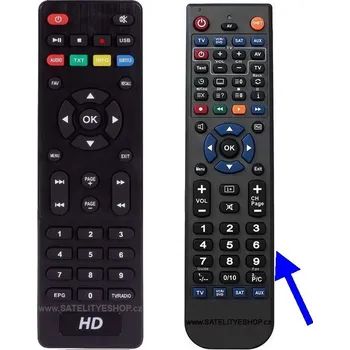 Dálkový ovladač Opticum AX LION 5-M náhradní