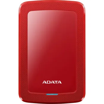 Externí pevný disk ADATA HV300/1TB/HDD/Externí/2.5"/Červená/3R