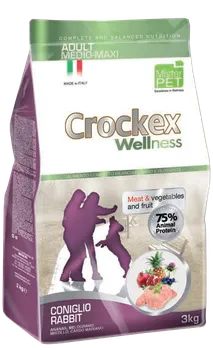 Krmivo pro psa Crockex Adult-Medium-Maxi Rabbit/Rice Low Grain