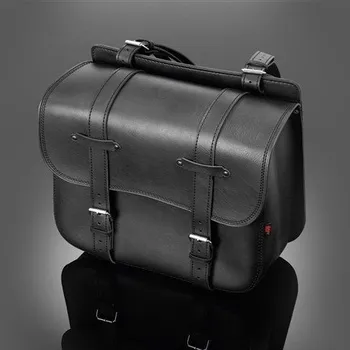 Zavazadlo na motocykl Highway Hawk H02-2683 Brašna malá Tek kůže černá 1ks