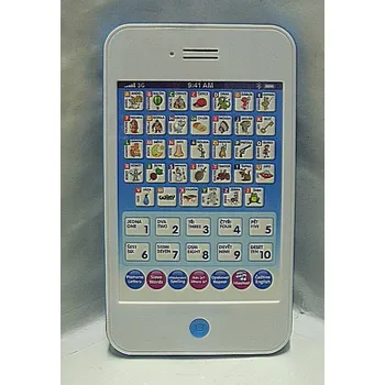 Výuková hračka Česky a anglicky mluvící Iphone interaktivní tablet pro výuku jazyka pro děti učení hrou