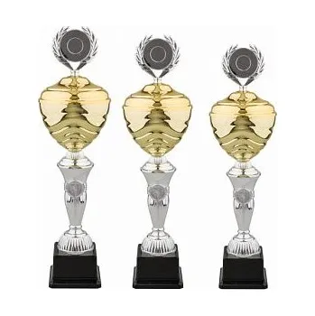 Pohár s poklici - Text: Zlatá samolepka Výška: 37cm