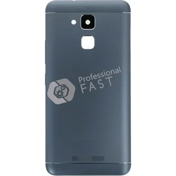 Náhradní kryt pro mobilní telefon Zadní kryt baterie + sklíčko kamery Asus Zenfone 3 Max ZC553KL BLACK ori