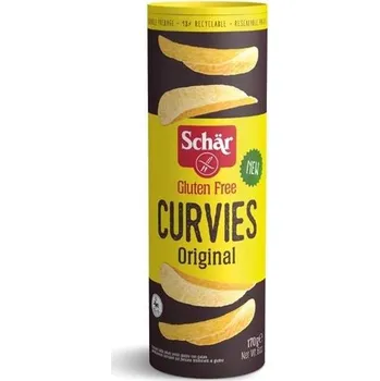 Trvanlivě pečivo Curvies Original 170g SCHAR bez lepku