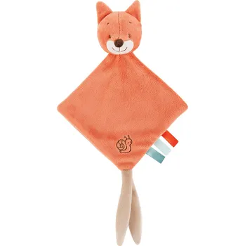 plyšák Nattou Liška Oscar 30 x 20 cm oranžová