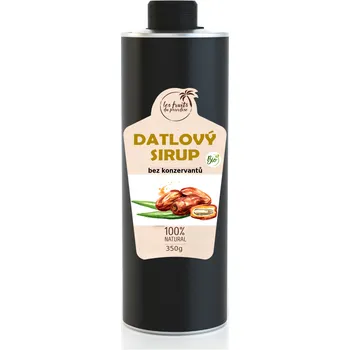 Cukr Datlový sirup BIO plechovka 350 g Les Fruits du Paradis