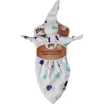 usínáček Kikko Bambusový muchláček XKKO BMB Ocean Blue Hearts