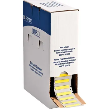 Brady BM-187-175-342-YL / 174449, Bulk PermaSleeve Wire Marker Sleeves, 44.83 mm x 8.50 mm
