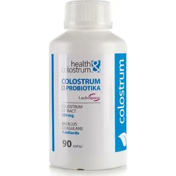 Health & Colostrum IgG 40 Probio 350 mg 90 cps. Přírodní produkt Health & Colostrum IgG 40 Probio 350 mg 90 cps.