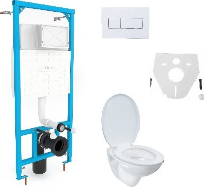 Závěsný wc komplet NIAGARA FIX pro sádrokarton