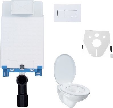 Závěsný wc komplet NIAGARA pro zazdění