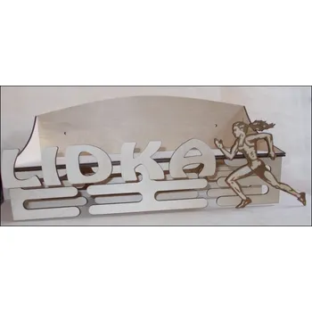 Věšák DCH Věšák na medaile s poličkou se jménem a sportem