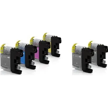 Výhodné balení Brother LC125 XL Celá sada + 2x černý