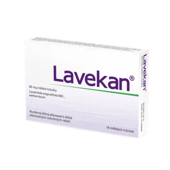 Přípravek na podporu paměti a spánku Schwabe Lavekan 80 mg