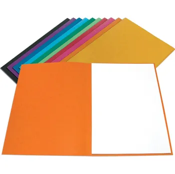 Odkládací mapa bez klop PREŠPÁN oranžová