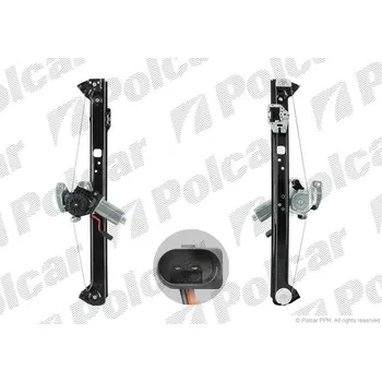 Stahovačka okna El. stahovačka okna zadní levá BMW 3 E46 98-05