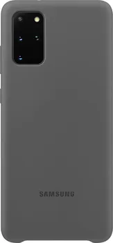 Pouzdro na mobilní telefon Samsung Silicon Cover pro Samsung Galaxy S20+ šedý