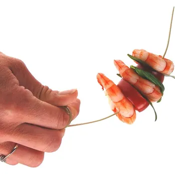 Jednorázové nádobí Napichovátko bambusové na prst 15cm/ 100ks