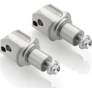 Adaptér Rizoma pro stupačky řidiče Touring pro motocykly Yamaha Xt1200Z Super Tenere, hliník (2ks) - Hliník