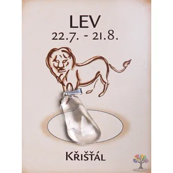 Přívěsek Magieprirody.cz Kámen podle znamení - LEV přívěsek #19