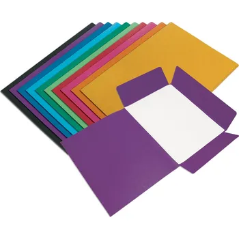 ODKLÁDACÍ MAPA SE 3 KLOPAMI PREŠPÁN fialová