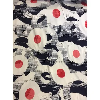 Látky a metrový textil, Barva Modrá, Materiál 96% Viskoza 4% Lycra