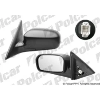 Auto zrcátko Zpětné zrcátko HONDA CIVIC (ES) 4D SDN JP - el.