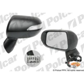 Auto zrcátko Zpětné zrcátko HONDA JAZZ (GD) - el., el.skl.