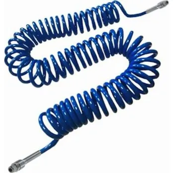 Příslušenství ke kompresoru Hadička spirálová modrá PA 6x4^R1/4" /6m Legris 1472P06 04 13