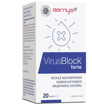 Přírodní produkt Barny's VirusBlock forte 20 cps.