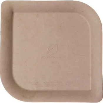 Jednorázové nádobí Talíř Dahlia Bamboo 150x150mm/ 50ks