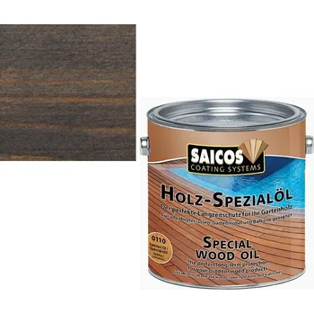 Olej na dřevo Saicos - speciální olej ČERNÝ 2,5 L - 0180