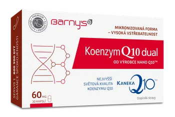 Barny's Koenzym Q10 dual 60 mg 30 cps.