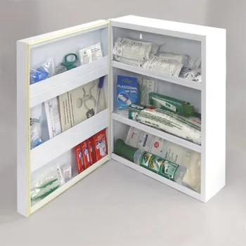 Lékárnička Kovová lékárnička s těsněním proti prachu, do skladu