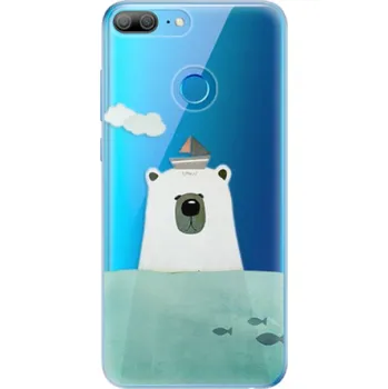 Pouzdro na mobilní telefon Odolné silikonové pouzdro iSaprio - Bear With Boat - Huawei Honor 9 Lite