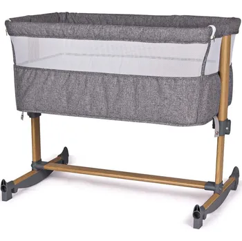 Dětská postýlka Recenze Baby Mix Přístavná postýlka Grey