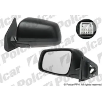 Auto zrcátko Zpětné zrcátko MITSUBISHI LANCER (CY0) - el., vyhř.