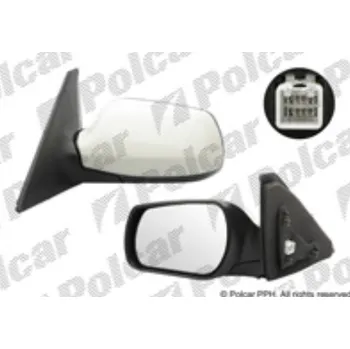 Auto zrcátko Zpětné zrcátko MAZDA 3 (BK) - el.