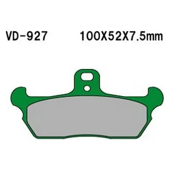 Brzda pro motocykl Brzdové destičky Vesrah VD-927NA