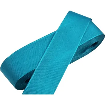 Stuha Stuha taftová tyrkysová, šíře 25mm, 10m