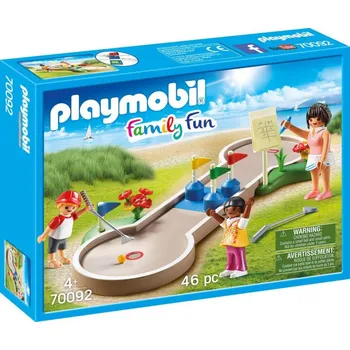 Stavebnice Playmobil Playmobil Family Fun 70092 Minigolf u moře