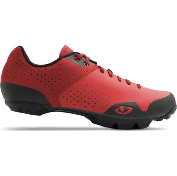 Pánské cyklistické tretry GIRO Privateer Lace Bright Red/Dark Red, 42