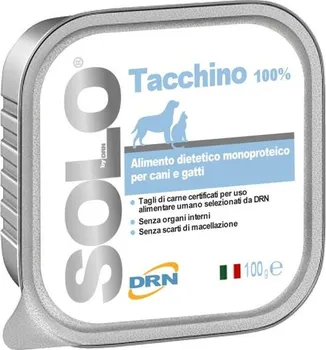 Krmivo pro psa DRN SOLO Tacchino 100 % krůta