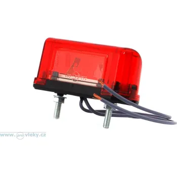 WAS Osvětlení SPZ červené W53Z