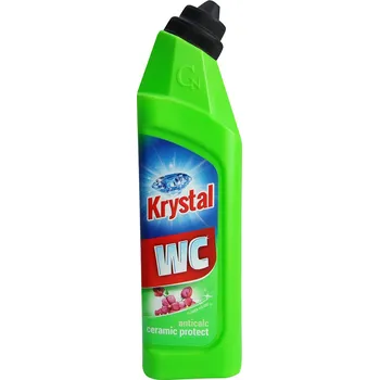 WC čistič Cormen Krystal WC Anticalc ceramic protect 750 ml zelenýl