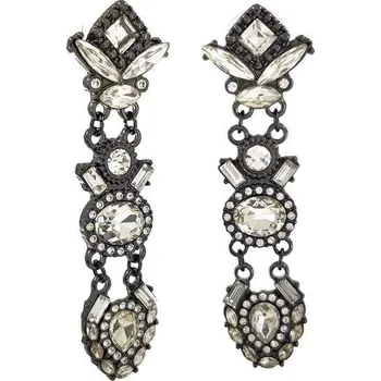 Náušnice Visací náušnice s kamínky